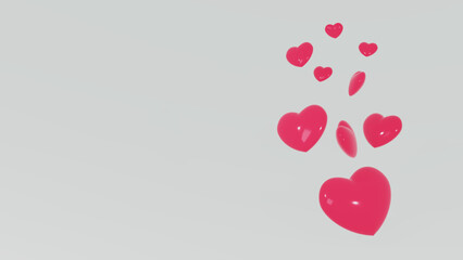 Loves hearts for Valentine's day © andme