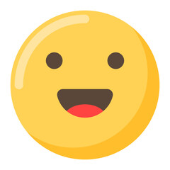 Circle Cute Emoticon