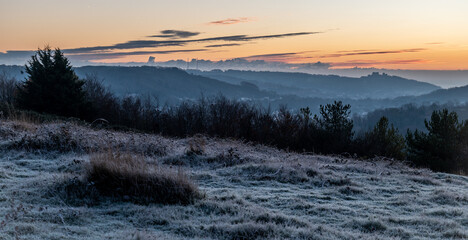 mrożny wschód słońca nad Dover  © Mariusz