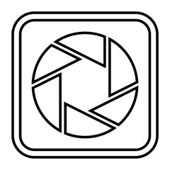 Camera, focus, target icon