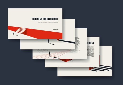 Business Challenges and Performance Presentation Template