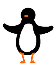 Minimalistic penguin