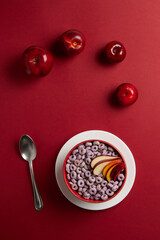 Frutas rojos para desayuno/ Red fruits for breakfast