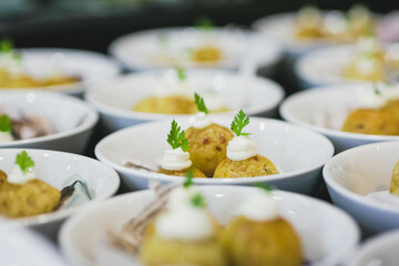 snack wedding food