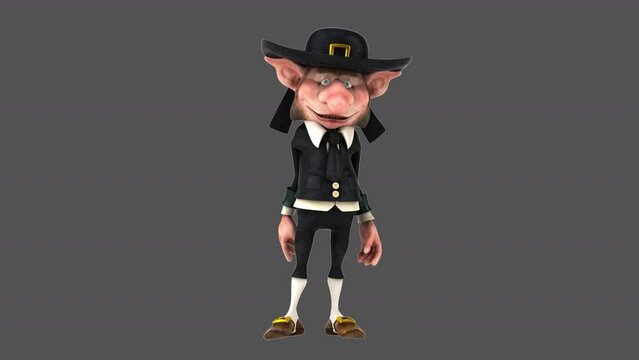 Fun 3D cartoon goblin (with alpha channel included)