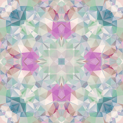 Geometric seamless pattern design. Repeat textile design. Mosaic pattern. Ceramic tiles. Fabric print.