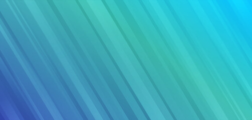 Fototapeta premium Blue vivid background abstract vector with diagonal light line stripes and green colors pattern texture gradient digital graphic illustration design, navy cold geometric modern image wallpaper banner