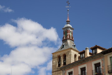 Fototapeta na wymiar Classic architecture in Segovia, Spain