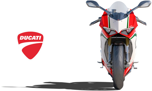 motorbike motorcycle ducati pangiale v4 front hq cutout shadow 75%