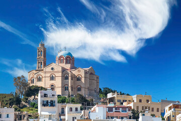 The Holy Church of the Resurrection of Sotiros is an Orthodox church located in Ermoupolis, Syros.