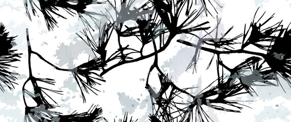 pattern print leaf texture background asian neutral fancy