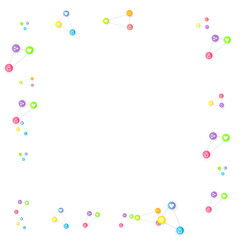 Social media marketing icons internet tags target