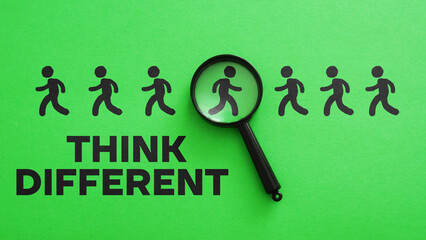 Think Different is shown using the text