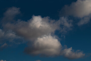 Naklejka na ściany i meble condensed cloud in the sky