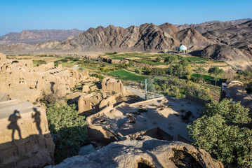 Kharanaq historic town in Yazd Province, Iran