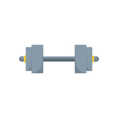 Dumbbell on isolated background, Vector illustration.
