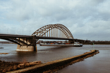 Fototapeta na wymiar Netherlands | Bridge in Nijmengen
