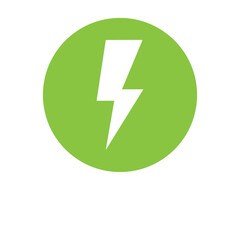 Lightning Icon, Thunder vector illustration