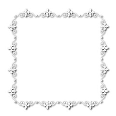 frames in vintage style with elements of ornament, art, pattern, background, texture