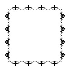 frames in vintage style with elements of ornament, art, pattern, background, texture