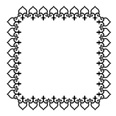 frames in vintage style with elements of ornament, art, pattern, background, texture