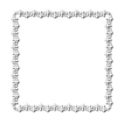 Fototapeta premium frames in vintage style with elements of ornament, art, pattern, background, texture