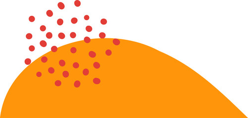 Bauhaus geometric yellow shape.