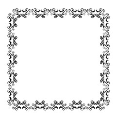 frames in vintage style with elements of ornament, art, pattern, background, texture