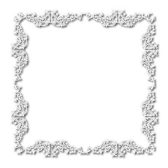 frames in vintage style with elements of ornament, art, pattern, background, texture