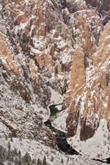 Fototapeta na wymiar Black Canyon National Park, Colorado,
