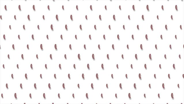 Animation background video dot pattern moving