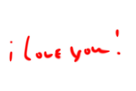 I love you typography hand written. Royalty high-quality free stock PNG image of  Love You handwritten typography lettering with red heart on transparent background. Valentine text I love you