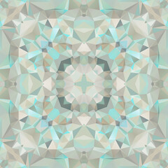 Geometric seamless pattern design. Repeat textile design. Mosaic pattern. Ceramic tiles. Fabric print.
