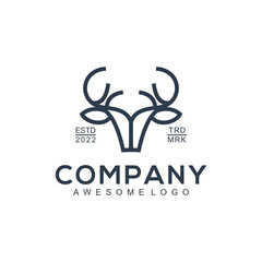 Deer Silhouette logo