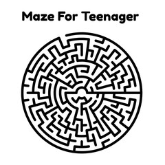 Maze For Teenager