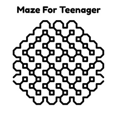 Maze For Teenager