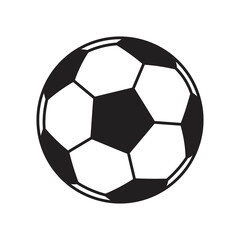 Soccer ball icon. Soccer ball symbol. Soccer ball Transparent background. Soccer ball PNG