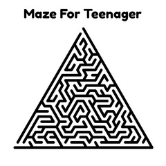 Maze For Teenager