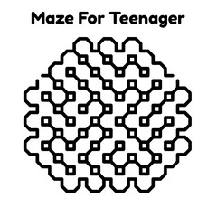Maze For Teenager