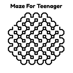 Maze For Teenager