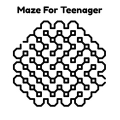 Maze For Teenager