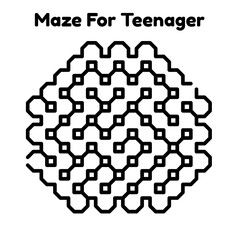 Maze For Teenager