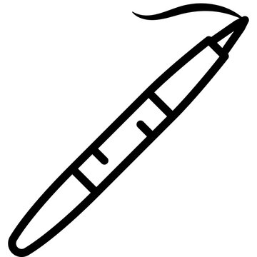 Eyeliner Outline Icon