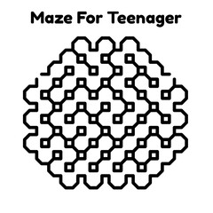 Maze For Teenager