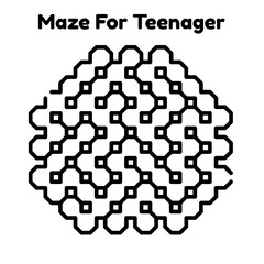 Maze For Teenager