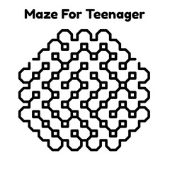 Maze For Teenager