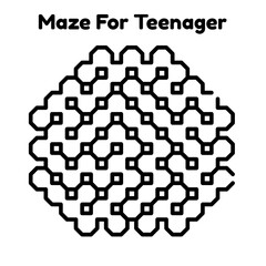 Maze For Teenager
