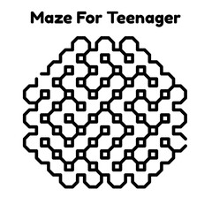 Maze For Teenager