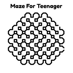 Maze For Teenager
