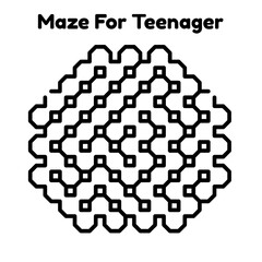 Maze For Teenager